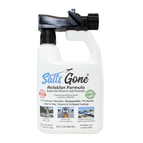Salts Gone 32oz Refillable Spray Bottle