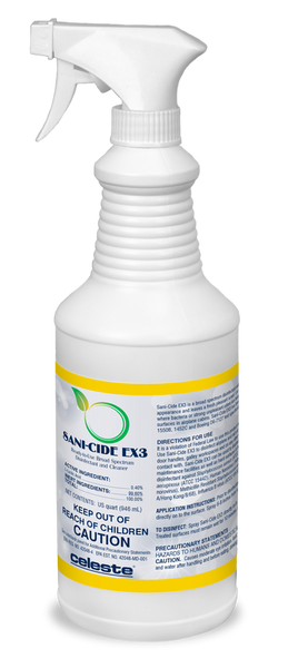 Celeste Sani-Cide EX3 Disinfectant – Global Appearance Products