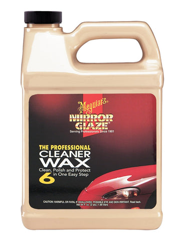 Meguiars M6 Mirror Glaze Cleaner Wax - 1 Gal
