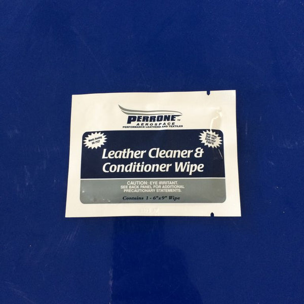 Perrone Aerospace SW-145 - Leather Cleaner Wipes (Tub) - 100 ct