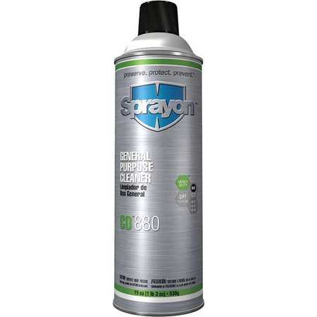 Sprayon® CD™880 General-Purpose Cleaner - 19oz Aerosol Can