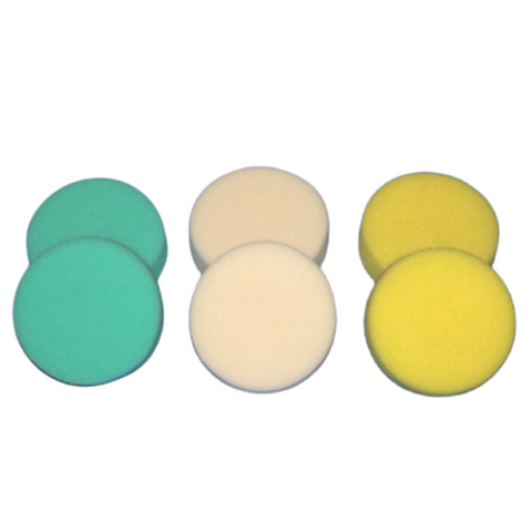 Cyclo 4" Foam Polishing Pads - 2 pair box