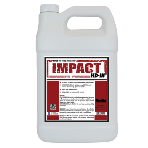 Impact HD-III Heavy Duty Gel Degreaser - Nuvite