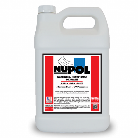 NuPol Heavy-Duty Drywash/Polish Cleaner with U/V Protectant - Nuvite