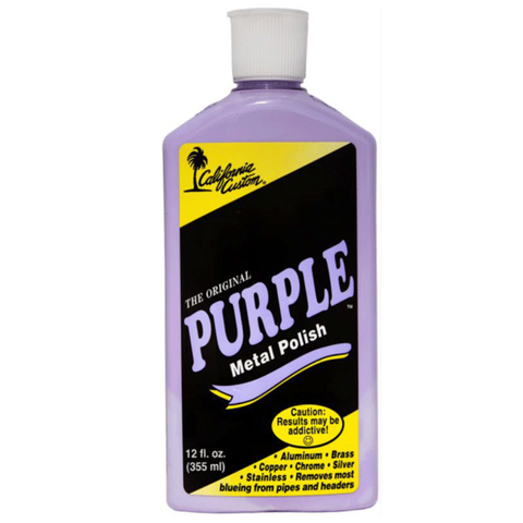 CALIFORNIA CUSTOM PURPLE METAL POLISH