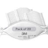 3M Aura Particulate Respirator 9205+ N95 Disposable Respirator (20 pk)