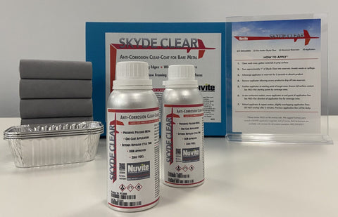 Skyde Clear Anti-Corrosion Clear-Coat  For Bare Metal