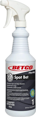 Betco FiberPro Spot Bet Stain Remover - Qt Spray Bottle
