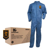 A20 Kleenguard Denim Blue Coverall - Case packs (Med-4X)
