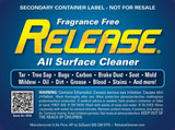 Release Ultra Bottle Label