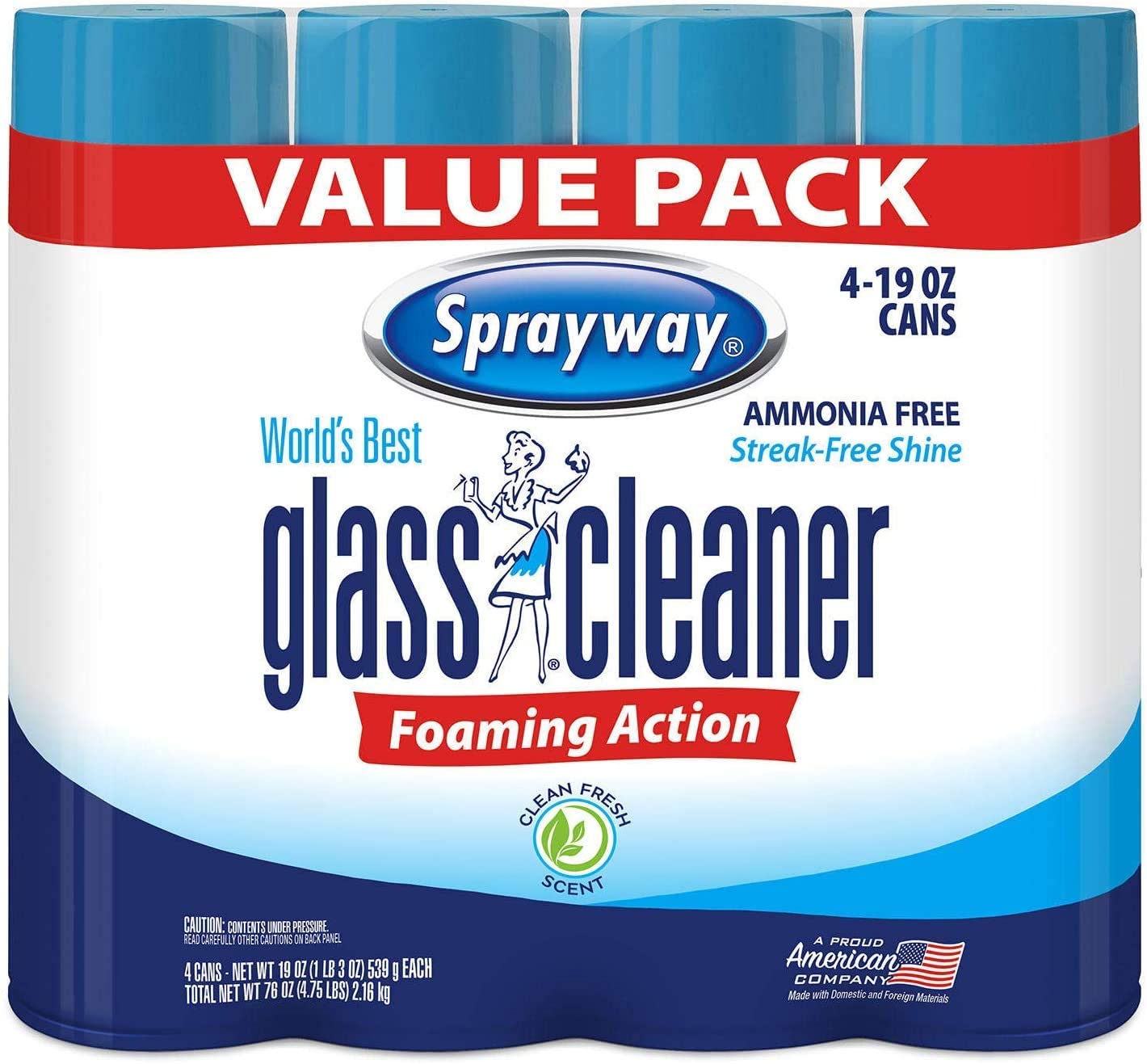 Sprayway® Foaming Glass Cleaner 