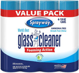 Sprayway Glass Cleaner, 19 oz. cans (4 pack)