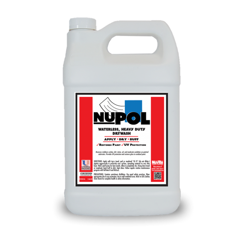 NuPol Heavy-Duty Drywash/Polish Cleaner with U/V Protectant - Nuvite