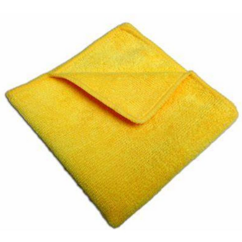 Microfiber Cloth Professional - 16"x16" | 24 Pack | Yellow